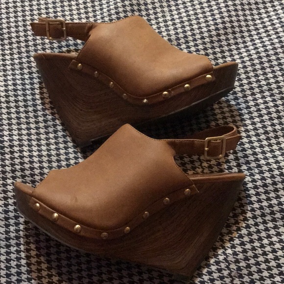 Jessica Simpson Shoes - Jessica Simpson Shoes. Wooden wedges.